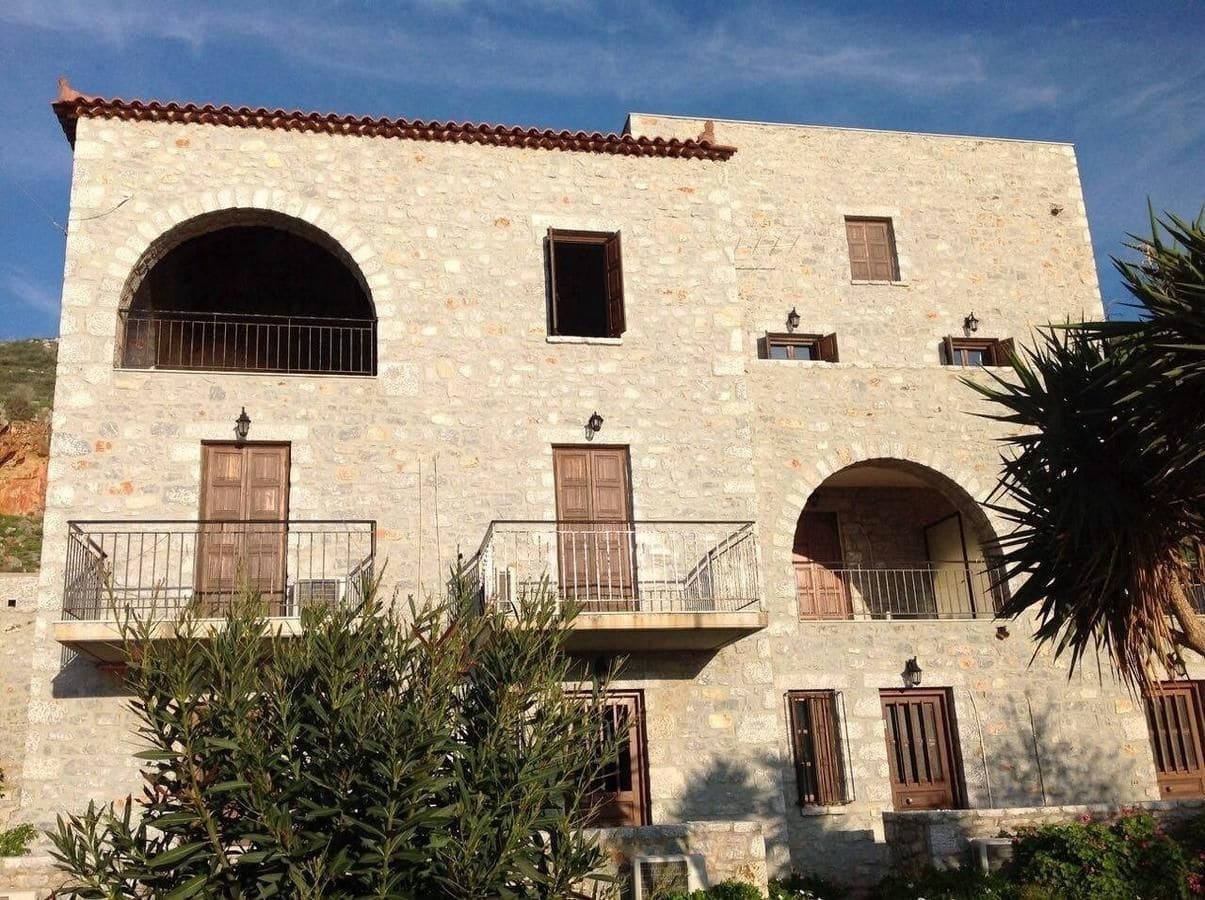 Las - Giannakakoy Traditional Stone Houses Néon Oítilon 外观 照片